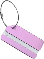 [COMVIP] Travel Suitcase Bag Luggage Tags Baggage Labels Accessories Pink