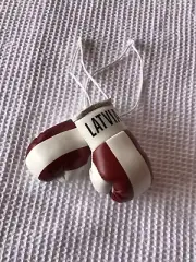 Latvia Mini Boxing Gloves