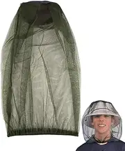 Mesh Head - Head Net | Face Mesh Netting Maskue Fine Mesh Breathable for Camping Adventure Fishing Gardening