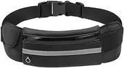 Running, Waist Belt,Waist Pack Bag,Hiking Cycling Workout,Reflective Runners Belt,Jogging Pocket Belt，Waist Belt,Money、Phone、Water Bottle Holder for Travelling