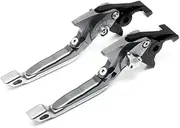 Brake Clutch Levers For SUZUKI SFV650 GLADIUS 2009-2022 CNC Aluminum Adjustable Foldable Extending Shark Brake Clutch Levers