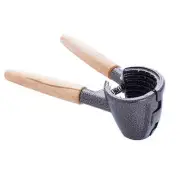 Walnut Nut Cracker Tool Stainless Steel Nutcracker With Wooden Handle