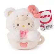 Hello Kitty and Friends Hello Kitty Latte Bear Small 15cm Plush