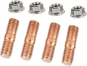 MACHSWON M10x1.50 Thread Flange Nuts Turbo Stud Kit M10 T3 T4 T6 High Strength Turbo Stud Kit
