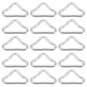 40 PCS Trampoline Replacement Buckle Triangle Roof Tarpaulin Ring Belt Child