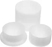 Beatifufu 1 Set Bath Salt Ball Mold Bubble Bath Handmade Soap Molds Soap Making Kit Jelly Balls Bath Sponges Jelly Ice Cube Ice Cube Tray Tub Molds Bath Press Machine White