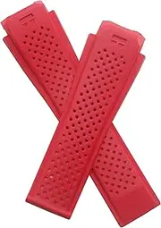 [Watch Strap World] Watchstrapworld Red silicone rubber band to fit the ORIGINAL TAG Heuer Connected smart watch, model no. SAR8A80.