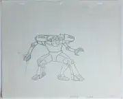 She-Ra Princess of Power Animation Production Cel Drawing: Multi Bot - 2490