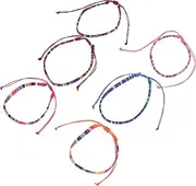 OATIPHO Djustable String Anklets Set Style Anklets for Women Men Teen Girls Beach Party