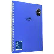 Aqua Drops Refillable Display Book A4 10 Pockets Vivid Blue