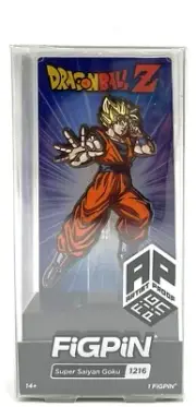 FiGPiN Dragon Ball Z Super Saiyan Goku #1216 AP Artist Proof Collectible Pin
