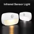 LED Motion Sensor PIR Light Cordless Night Light Closet Stair Battery Powered Sg