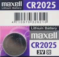 在飛比找Yahoo!奇摩拍賣優惠-maxell CR2025 鈕扣型鋰電池 3V/一顆入(促4