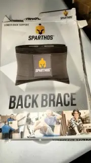 Sparthos Back Brace for Lower Back Pain - Small