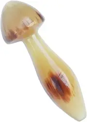 Ipetboom Mushroom Shape Eye Massage Tool Portable Guasha Scraping Stick for Travel Lightweight Washable Design for Eye Lifting and Tightening for Skincare the Go