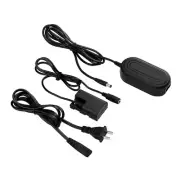 AC Power Adapter For LP-E6N Dummy Battery DR-E6 Coupler Kit For Canon 5D3