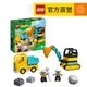 LEGO樂高 得寶系列 10931 卡車 & 挖土機