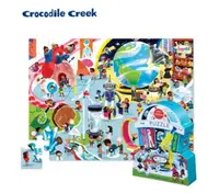 在飛比找樂天市場購物網優惠-《美國 Crocodile Creek》博物館造型盒學習拼圖