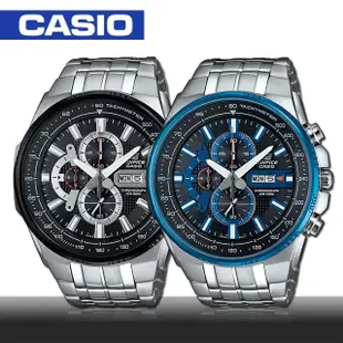 【CASIO 卡西歐 EDIFICE 系列】賽車時尚魅力紳士腕錶(EFR-549D)