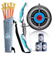Kids Bow and Arrow Set, LED Light Up Archery Toys Set