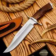 Poshland Custom Handmade D2 steel 13 Inch Bowie Knife- Perfect Grip