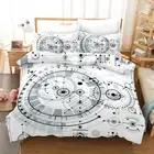 3D Geometric Lines Hand Drawn Quilt Cover Set Bedding Sets Pillowcases 64