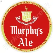 Murphy's Ale 18" Round Metal Sign