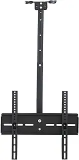 Universal TV Bracket TV Wall Mount Ceiling TV Bracket Adjustable Tilt Swivel TV Bracket with Load 110lbs Ceiling TV Bracket for Shopping Centre/Workplace/Street Shop