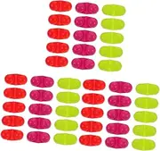 40 Pcs Fishing Bell Night Fishing Accessory Fishing Rod Bells Fishing Accessories Fishing Alarms Bite Alarms Fishing Rod Alarm Bells Fishing Tools Plastic at Night