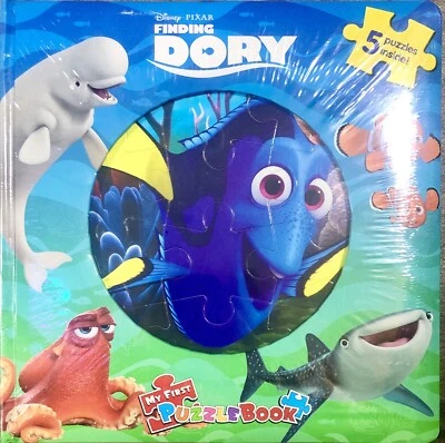 Finding Dory My First Puzzle Book 5 Puzzle Set Disney Pixar Phidal Publishing