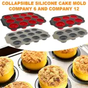 Silicone Muffin Pan Non Stick Cupcake Pan Metal Reinforced Frame MuffinG