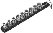 Wera SOCKET SET 003970 10Pcs 8-19mm Metric, 3/8" Square Drive *German Brand