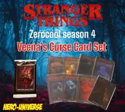 2023 Zerocool Topps Stranger Things Season 4 Vecna's Curse Lenticular Card Set