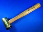 GRACE USA BH-16DT 16 OZ BRASS AND DELRIN TIP HAMMER GUNSMITH MACHINIST NYLON