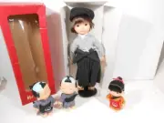 VTG NEW IN BOX DOLL IN SEIKO 18" DOLL WITH 3 CHILDREN JAPAN