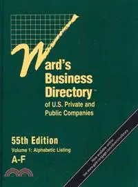 在飛比找三民網路書店優惠-Ward's Business Directory of U