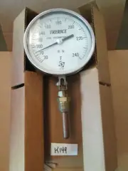 Trerice Thermometer Dial 4-1/2" 20-220 Deg F 1742340 P/N 326-1 (NIB)