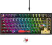 Fogruaden 75% Wired Mechanical Gaming Keyboard 75 Percent Keyboard Hot Swappa