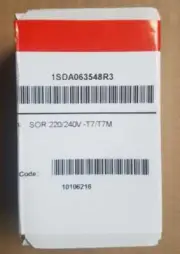 ABB Molded Case Circuit Breaker Accessories; SOR 220/240V -T7/T7M