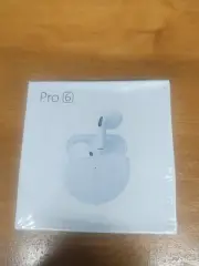 Pro 6 Wireless Bluetooth Earbuds - Noise Reduction, Touch Control, Hi-Fi Stereo