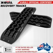 X-BULL Recovery Tracks Boards 10T Sand Mud Snow 4WD Carry Bag Black Gen3.0 1Pair