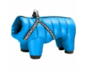 Super Blue Warm Dog Jacket - Blue