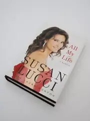 Autographed Susan Lucci Memoir All My Life Hardcover Book