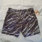 And1 Playground Legend Basketball Gym Shorts Grey/Black size 2XL NEW! FAST SHIP!