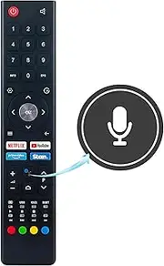 [ALLIMITY] GCBLTV02BDBBT Replacement Voice Remote Control fit for Kogan Smart LED TV Android TV XT9310 Series KALED43XT9310STB KALED50XT9310STB