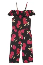 Girl's Billabong One Dance Jumpsuit L47411 Size M (10-12) - Black