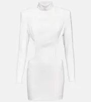[Monot] Mônot Crêpe mini dress UK 12 white