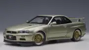 1:18 for AUTOART for Nissan for Skyline for GT-R for R34 for V-Spec II with Jade