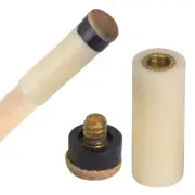 (12mm)Billiards Pool Tip Snooker Tip DIY Billiards Tip 10 Pcs/Set Easy FA