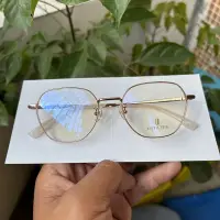 在飛比找蝦皮商城精選優惠-韓國製造女士純鈦眼鏡眼鏡框銀色/玫瑰金眼鏡